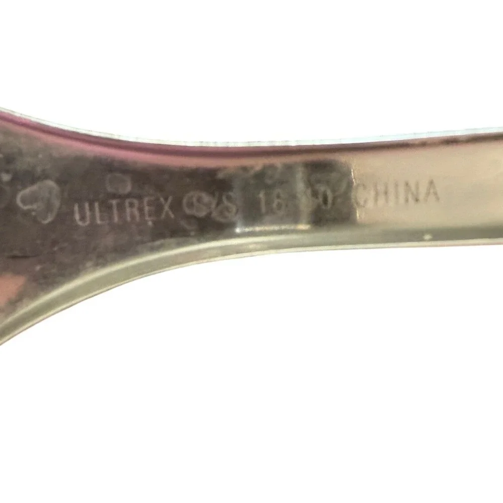 Ultrex Stainless Steel Slotted Turner Spatula 18-10 Silver Kitchen Utensil 12.5